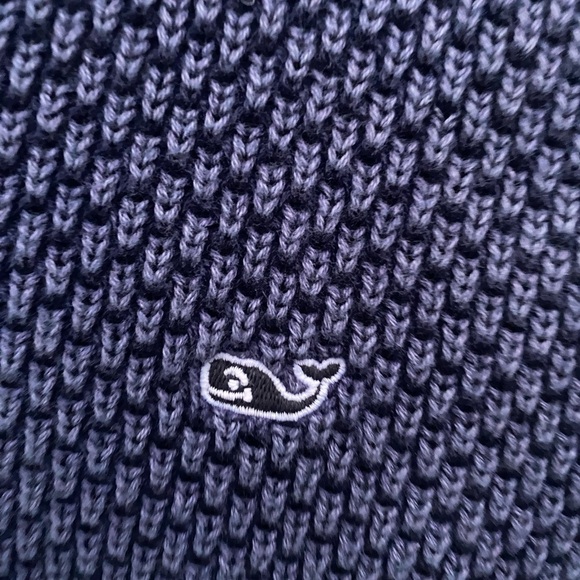 Vineyard Vines Quarter Zip Sweater Boys Size M - Picture 8 of 9